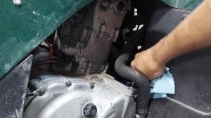 Bearcat 454 oil change.