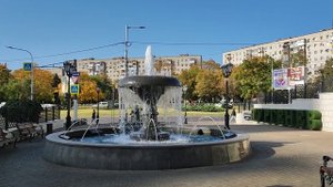 Фестивальный район г Краснодар Тургеневский сквер