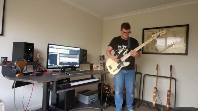 047J - '51 Cowpoke Bass Relic - JH GUITARS (Australia) Dave Leddin Pickup - Vintage Precision Bass смотреть онлайн