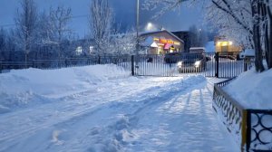 Полярный - город ледяного инея