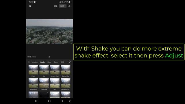 How to create a video shake effect in CapCut App (2022) смотреть онлайн