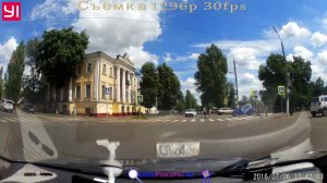 Как пишет регистратор сяоми (Xiaomi Yi 1080P)  в качестве 1296p