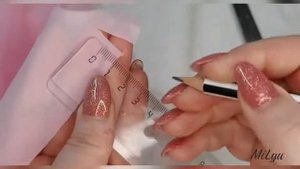 Делаем шифоновую ленточку