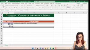 Números a letras Excel | Fácil sin programación