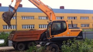 Колесный экскаватор HYUNDAI R-170W-9S
