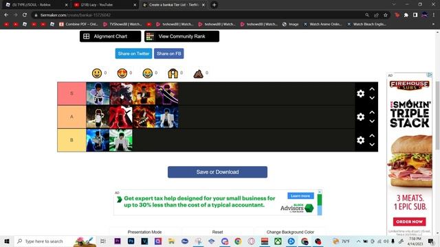 TYPE SOUL (ROBLOX) Bankai Tierlist смотреть онлайн