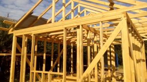 Каркас под крышу для дачного одноэтажного дома 6х5 м  Стоимость затрат