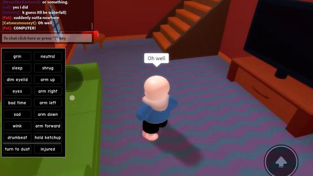 Sans plays undertale rp on roblox смотреть онлайн