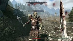 Орк хотел ''славную смерть'' Skyrim Anniversary