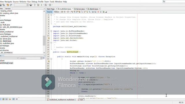 Pemrograman Java Mengenai Echo Client-Echo Server dan Multi Client-Multi Server смотреть онлайн