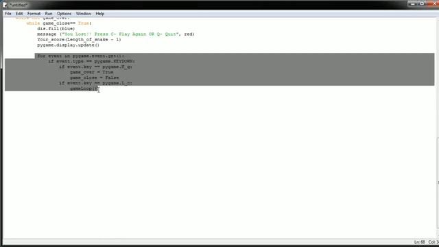 How to Make your own Snake Game using Python IDLE and PyGame. With Source Code and Music by Swayam. смотреть онлайн