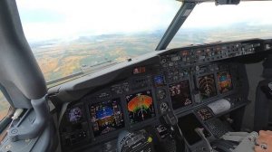 RNP approach into Olbia, Sardinia, Italy.