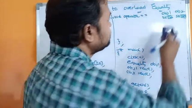 Overloading Equality Operator || Comparison || Relational || C++ program