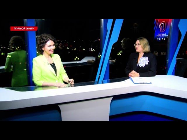 Интервью на 1 Городском телеканале. Бизнес - премия 