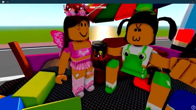 DE CABEÇA PARA BAIXO NO CARRO | Roblox - Road Trip Simulator смотреть онлайн