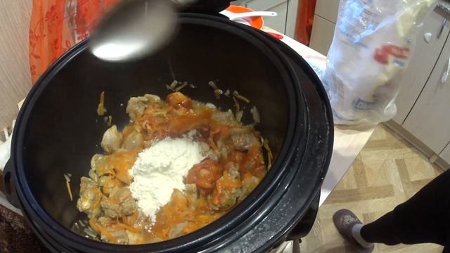 Подлива из свинины в мультиварке смотреть онлайн