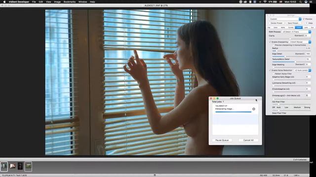 Проявка RAF в Iridient Developer для последующего колорирования LUT'ами в Photoshop