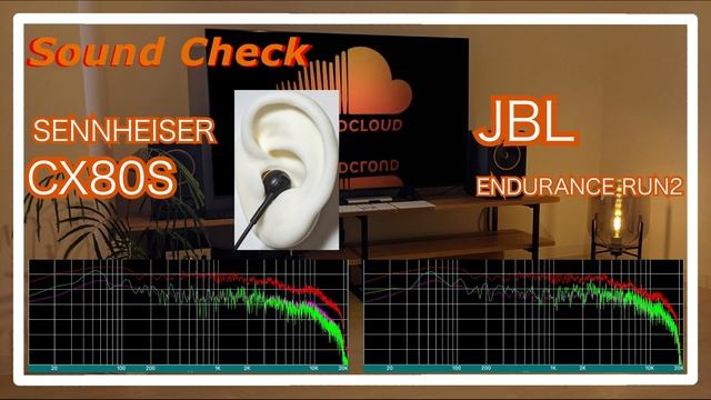 SENNHEISER CX80S vs JBL ENDURANCE RUN2 [IEMs In-Ear headphones Sound Comparison イヤホン音比較] смотреть онлайн
