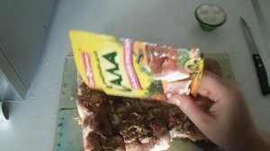 Запеченное сало (свиная брюшина)