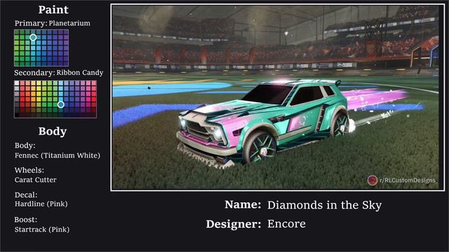 5 Epic TITANIUM WHITE Meta Cars Designs  Supersonic Customs Rocket League