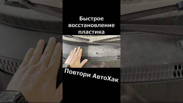 Быстрое восстановление пластика
