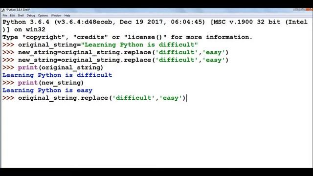 17  str datatype - Part 3 - Methods