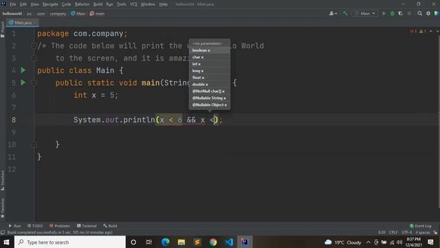 Lecture 10: How To Use Logical Operators In Java | in Hindi/Urdu