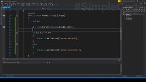 ПРОВЕРКА ЧИСЛА НА ЧЁТНОСТЬ В C#_ C# ДОМАШНИЕ ЗАДАНИЯ _ #2 (1080p)