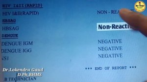 HBsAg  Non Reactive Meaning l Non Reactive Test results l  HBsAg Negative l Hepatitis B