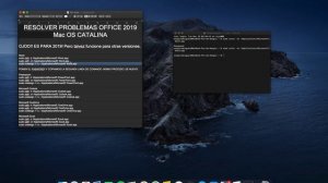 OFFICE 2019 NO ABRE EN MAC OS CATALINA... AQUI LA SOLUCION!