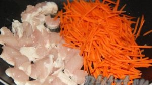 Как приготовить гречневую лапшу с курицей и овощами