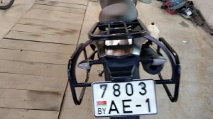 Багажник на эндуро Минск Х250