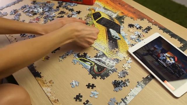 Живые 4D пазлы от Hatber смотреть онлайн