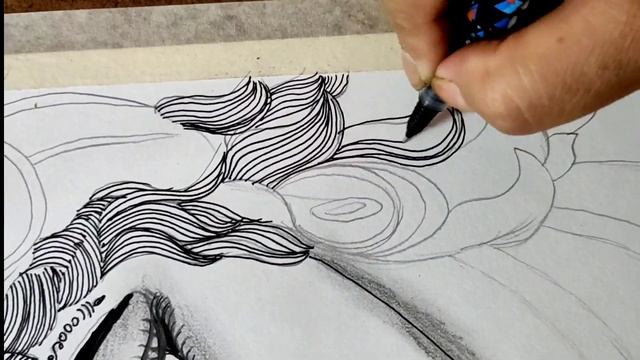 mandala art Haw to draw srikrishna Drawing in mandala artstyle with Beauty