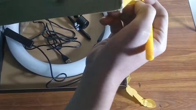 unbox RGB Led Soft Ring Light {MJ33} смотреть онлайн