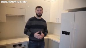 Ремонт квартиры 70 м2 за 120 дней, дизайн интерьера в современном стиле в новостройке ЖК Фили град