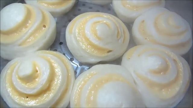 Удивительный вкус! Китайские паровые булочки с сыром. Легкий рецепт