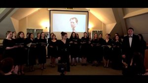 О. Хромушин "Мы будем Родину любить" - исп. женский хор вокального отделения АМУ при МГК (24.03.22г)