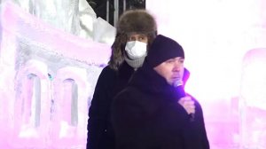 Чем поразил ледовый городок в парке трубников.