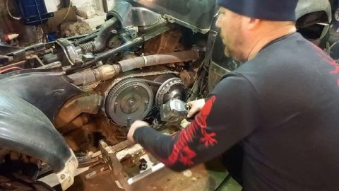 Квадроцикл СФ МОТО 500. Замена ремня вариатора.