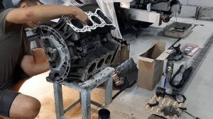 Mercedes sprinter. Сборка 642 мотора провалена!!