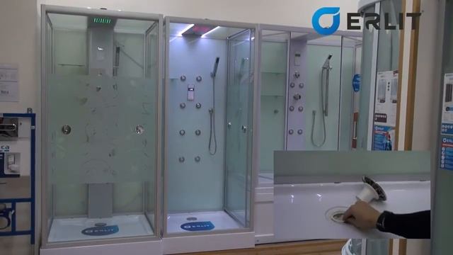 Душевая кабина Erlit Miami ER MIA90W смотреть онлайн