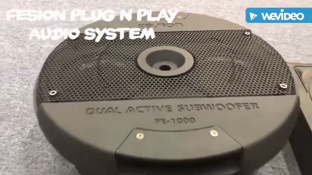 Fesion - Digital Signal Processor DSP + Active Subwoofer + 2 Inch Full Range Speaker - English смотреть онлайн