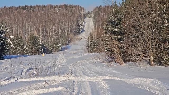 Снегоход OSM SM 1000 - сколько тянет?! смотреть онлайн