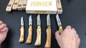 Складные ножи Old Bear Olive Wood от Antonini Knives