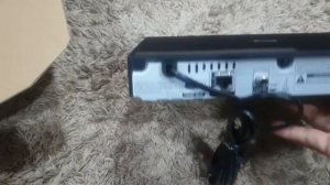 unboxing Samsung bluray player model BD-J5500