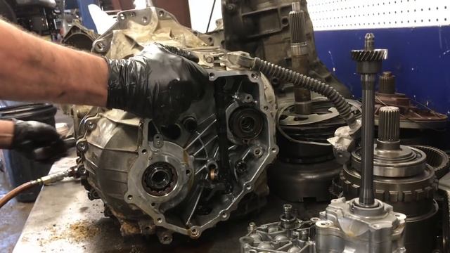 Audi CVT Disassemble JTT 02-07 A4 A6 GGT FSE FWD смотреть онлайн