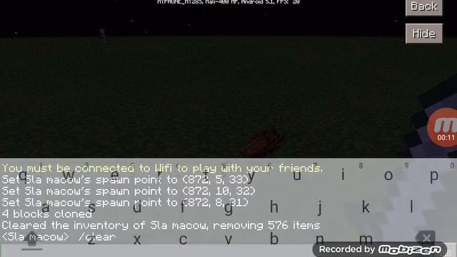 How to clear your inventory in minecraft! Fast way смотреть онлайн