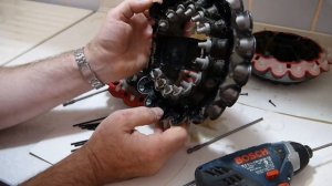 DYSON cinetic big ball animalpro 2 ремонт циклона- repait ciclon.35 микро циклонов.