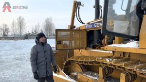 Обзор на бульдозер SEM 816D подбренда CAT (Caterpillar)